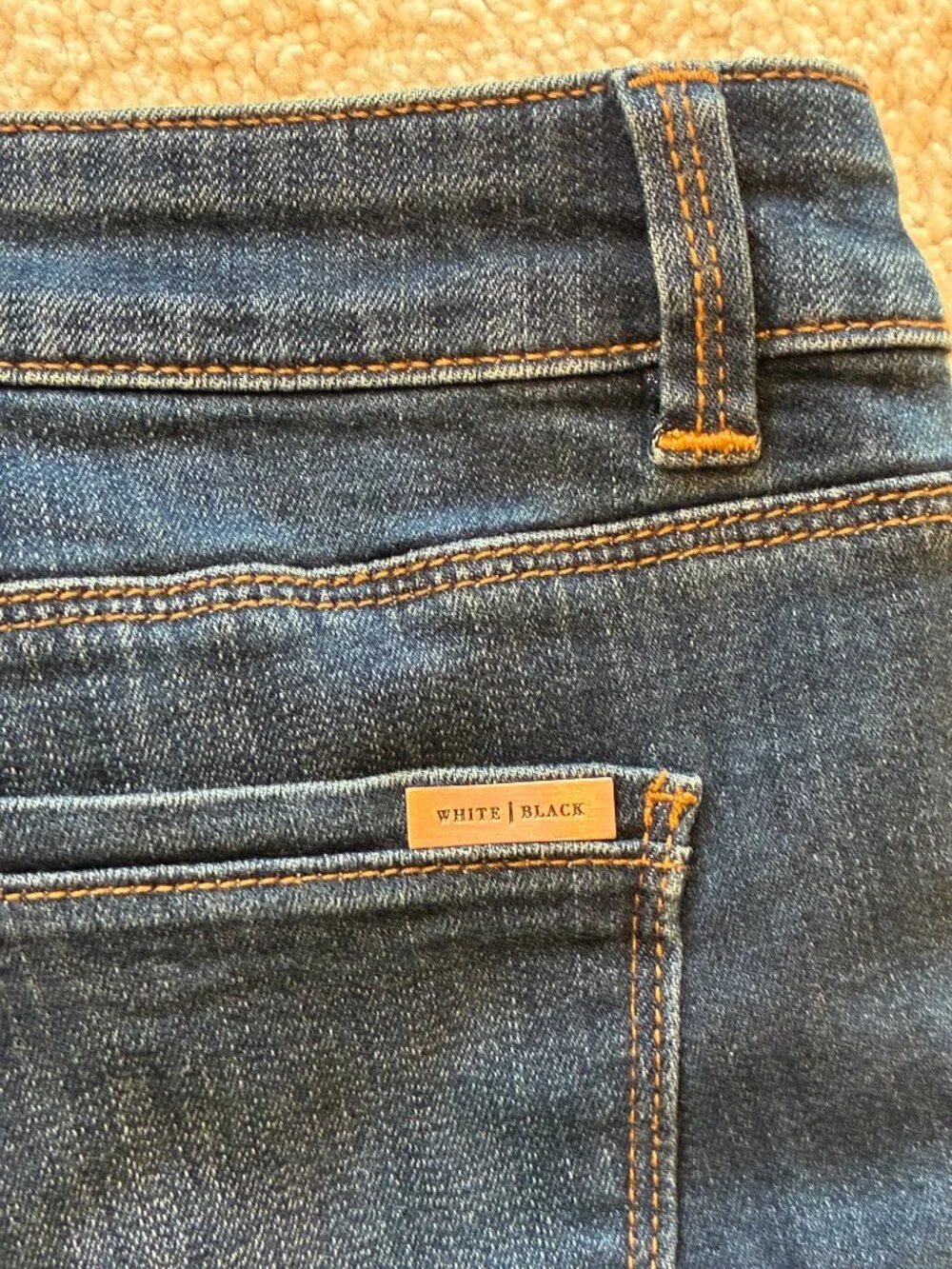 NWT White House Black Market Bermuda Jean Cuffed Shorts - Picture 4 of 8